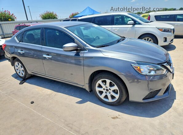 3N1AB7AP6JY344221 2018 NISSAN SENTRA Silver წინა მარჯვენა