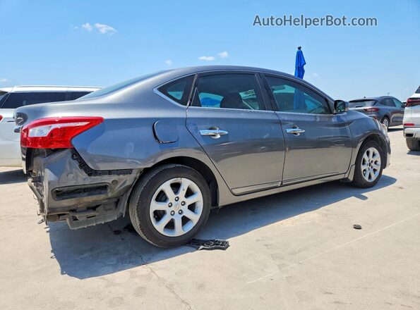 3N1AB7AP6JY344221 2018 NISSAN SENTRA Silver უკანა მარჯვენა