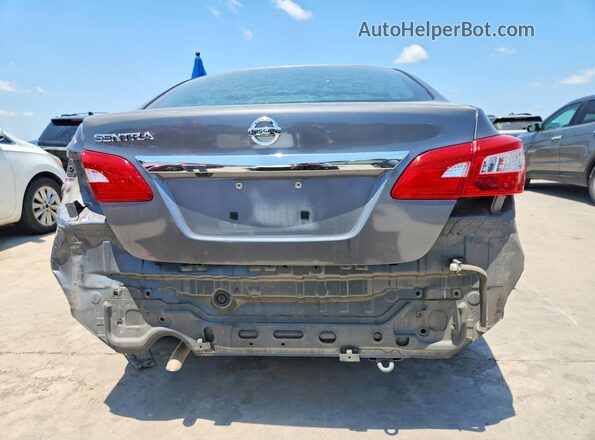 3N1AB7AP6JY344221 2018 NISSAN SENTRA Silver უკანა ხედი