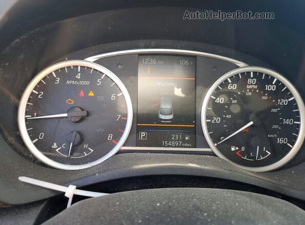 3N1AB7AP6KL605247 2019 NISSAN SENTRA Black Widok zestawu wskaźników
