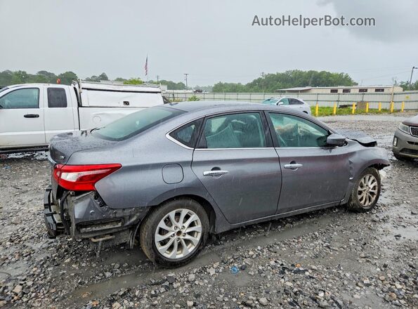 3N1AB7AP6KL615552 2019 NISSAN SENTRA Gray Tył prawy