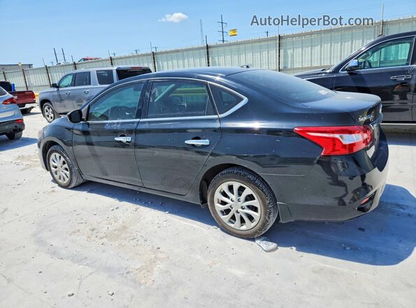 3N1AB7AP6KL626406 2019 NISSAN SENTRA Black Задня ліва чверть
