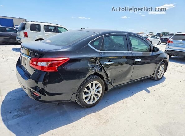 3N1AB7AP6KL626406 2019 NISSAN SENTRA Black Задня права чверть