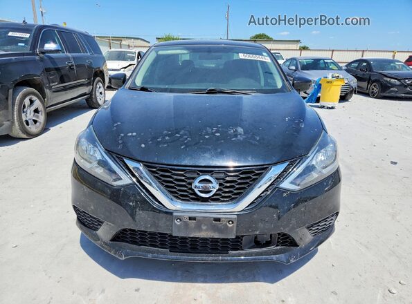 3N1AB7AP6KL626406 2019 NISSAN SENTRA Black Вид спереду
