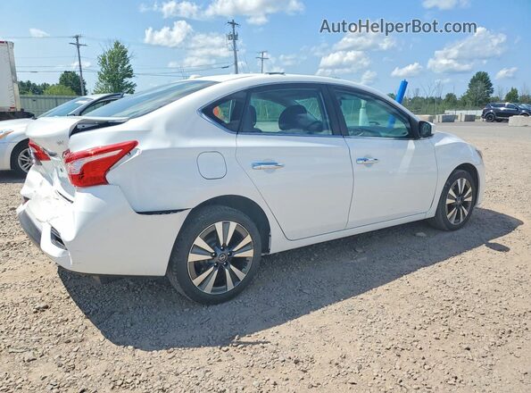 3N1AB7AP6KY213680 2019 NISSAN SENTRA White Հետևի աջ