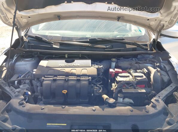 3N1AB7AP6KY224422 2019 NISSAN SENTRA Silver უკანა ხედი