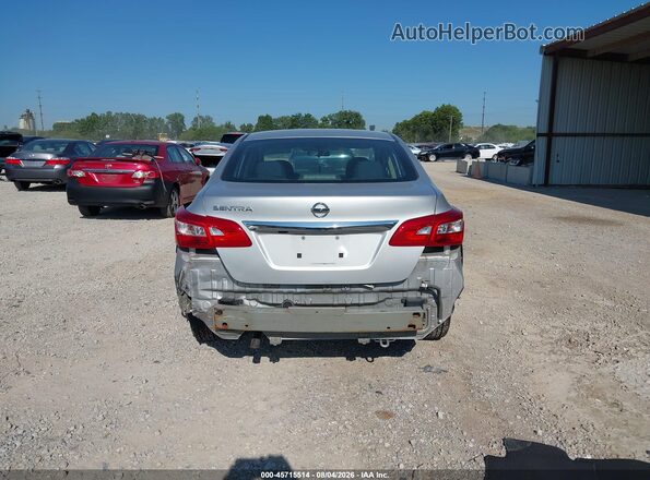 3N1AB7AP6KY224422 2019 NISSAN SENTRA Silver 