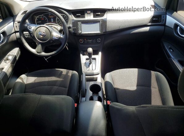 3N1AB7AP6KY236294 2019 NISSAN SENTRA Gray Widok deski rozdzielczej