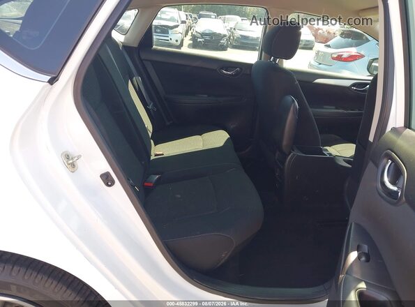 3N1AB7AP6KY250664 2019 NISSAN SENTRA White Vista de la etiqueta del VIN