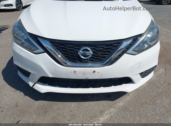 3N1AB7AP6KY250664 2019 NISSAN SENTRA White Vista frontal