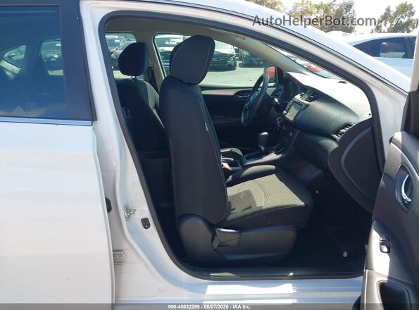 3N1AB7AP6KY250664 2019 NISSAN SENTRA White Vista interior delantera