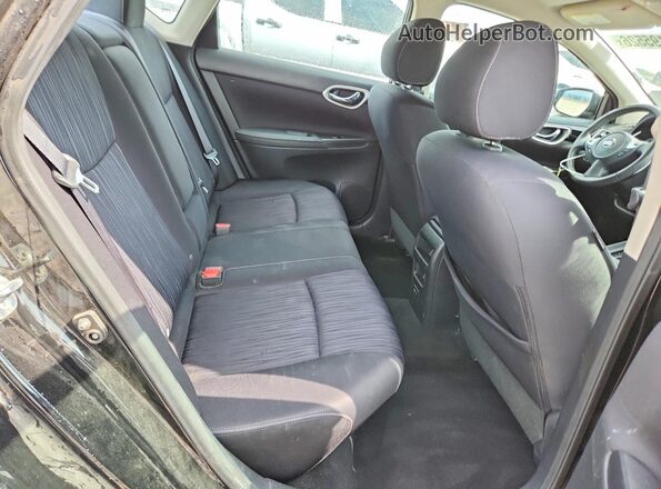 3N1AB7AP6KY254682 2019 NISSAN SENTRA Черный Вид задних сидений