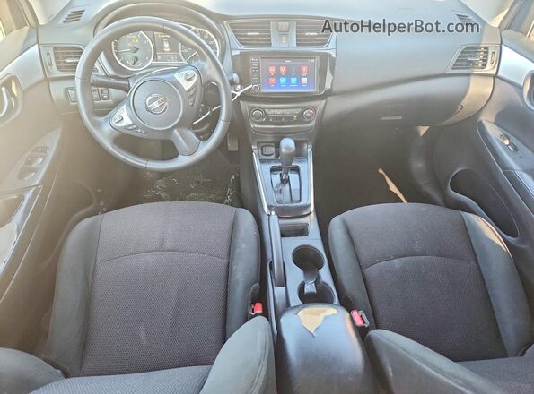 3N1AB7AP6KY256187 2019 NISSAN SENTRA Black წინა პანელის ხედი