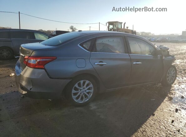 3N1AB7AP6KY260840 2019 NISSAN SENTRA Gray უკანა მარჯვენა