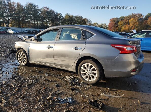 3N1AB7AP6KY260840 2019 NISSAN SENTRA Gray უკანა მარცხენა
