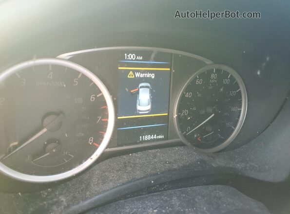 3N1AB7AP6KY260840 2019 NISSAN SENTRA Gray ხელსაწყოთა პანელის ხედი