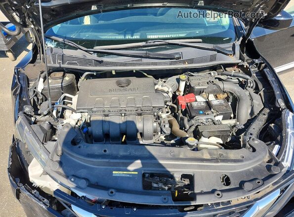 3N1AB7AP6KY272518 2019 NISSAN SENTRA Black Vista interior trasera