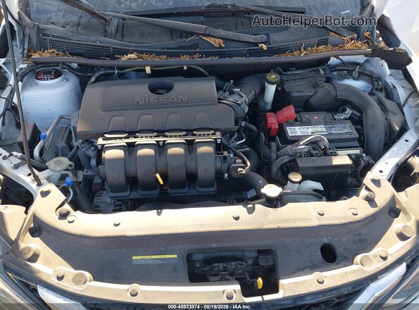 3N1AB7AP6KY287732 2019 NISSAN SENTRA Белый Вид сзади