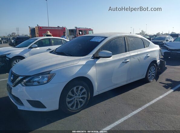 3N1AB7AP6KY287732 2019 NISSAN SENTRA Белый 