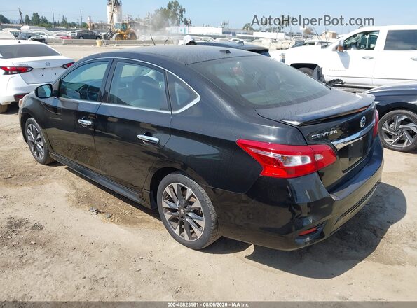 3N1AB7AP6KY289335 2019 NISSAN SENTRA Black Rear left
