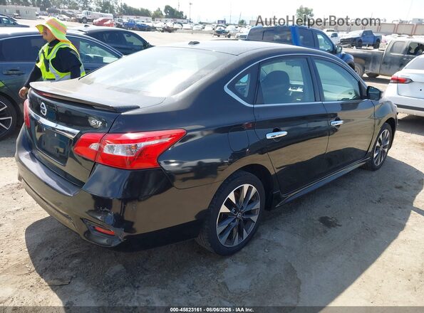 3N1AB7AP6KY289335 2019 NISSAN SENTRA Black Rear right