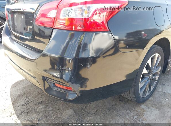 3N1AB7AP6KY289335 2019 NISSAN SENTRA Black Front view