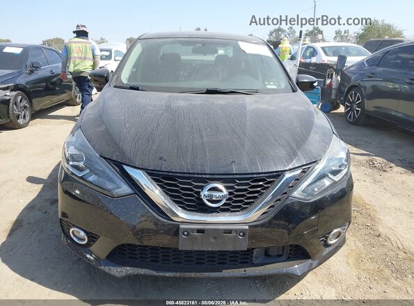 3N1AB7AP6KY289335 2019 NISSAN SENTRA Black Instrument cluster view