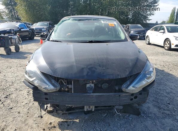 3N1AB7AP6KY318820 2019 NISSAN SENTRA Black Widok z przodu