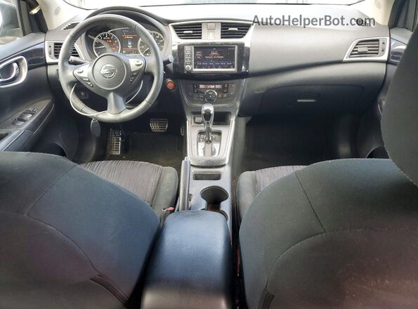 3N1AB7AP6KY327176 2019 NISSAN SENTRA Black Vista del salpicadero