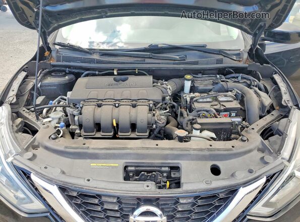 3N1AB7AP6KY327176 2019 NISSAN SENTRA Black Vista interior trasera