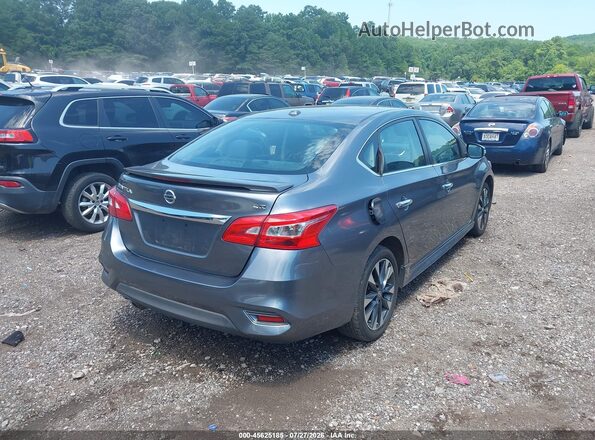 3N1AB7AP6KY348464 2019 NISSAN SENTRA Gray უკანა მარჯვენა