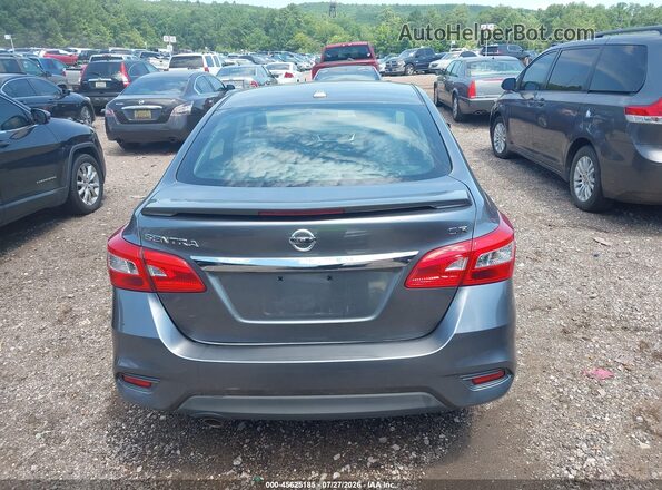 3N1AB7AP6KY348464 2019 NISSAN SENTRA Gray 