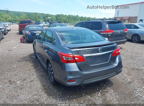 3N1AB7AP6KY348464 2019 NISSAN SENTRA Gray უკანა მარცხენა