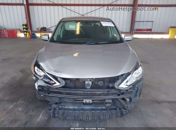 3N1AB7AP6KY352191 2019 NISSAN SENTRA Silver უკანა სალონის ხედი