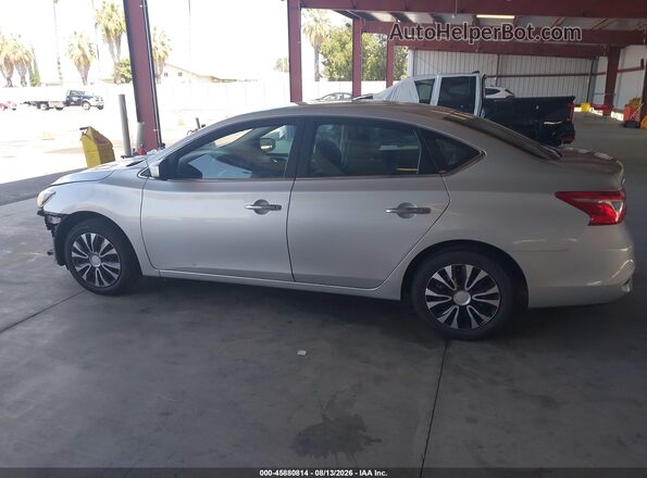 3N1AB7AP6KY352191 2019 NISSAN SENTRA Silver 