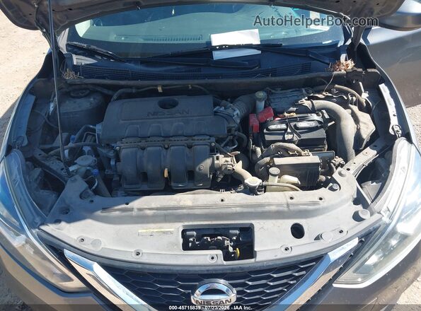 3N1AB7AP6KY361439 2019 NISSAN SENTRA Gray Vista trasera