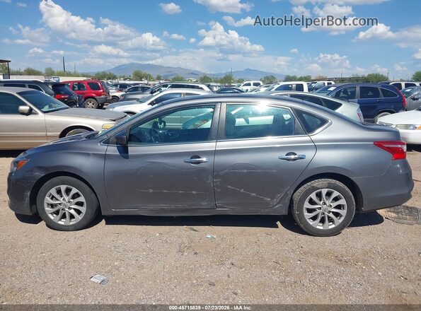3N1AB7AP6KY361439 2019 NISSAN SENTRA Gray Vista interior de 360 grados