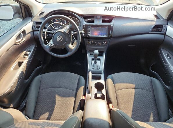 3N1AB7AP6KY366320 2019 NISSAN SENTRA Silver Vista del salpicadero