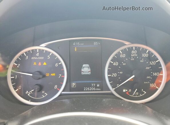 3N1AB7AP6KY393002 2019 NISSAN SENTRA Red Vista del cuadro de instrumentos
