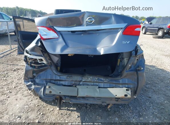3N1AB7AP6KY404824 2019 NISSAN SENTRA Gray Դիմացի տեսք