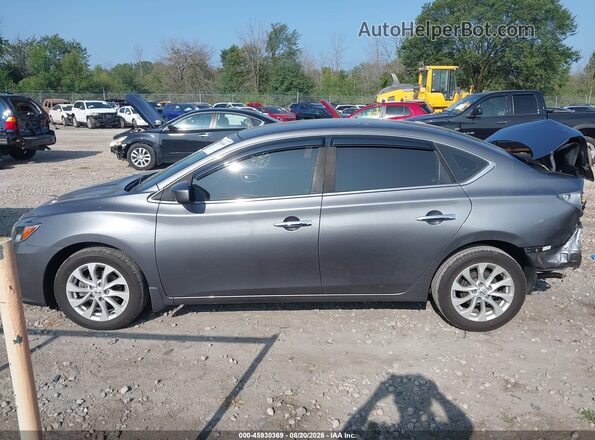 3N1AB7AP6KY404824 2019 NISSAN SENTRA Gray 