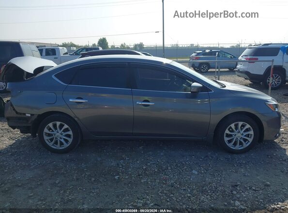 3N1AB7AP6KY404824 2019 NISSAN SENTRA Gray Սալոնի 360 աստիճան տեսք