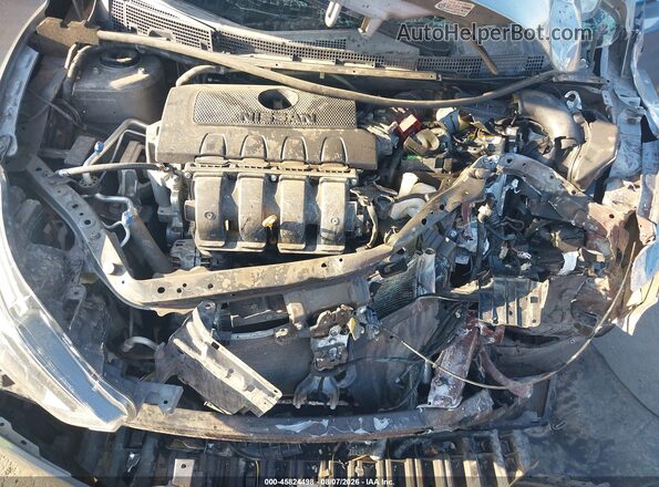 3N1AB7AP6KY446815 2019 NISSAN SENTRA Gray უკანა ხედი