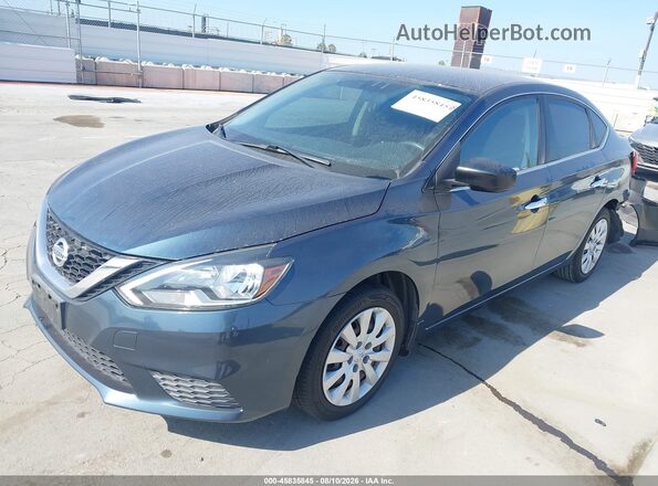3N1AB7AP7GL648972 2016 NISSAN SENTRA  Передняя левая четверть