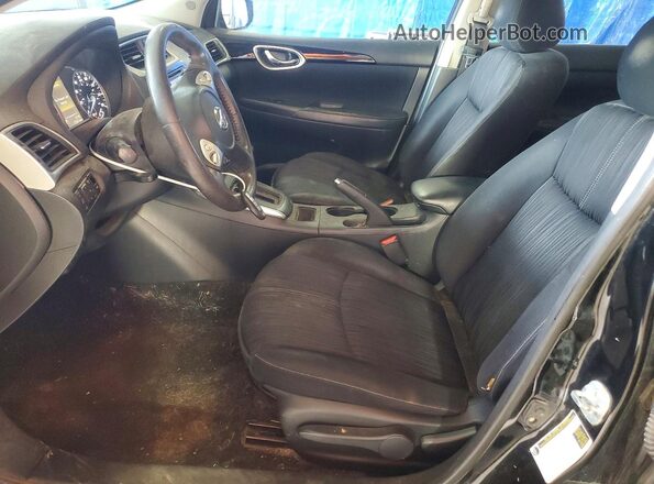 3N1AB7AP7GL650835 2016 NISSAN SENTRA Black Front interior view