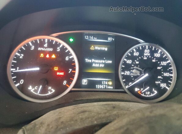 3N1AB7AP7GL650835 2016 NISSAN SENTRA Black Instrument cluster view