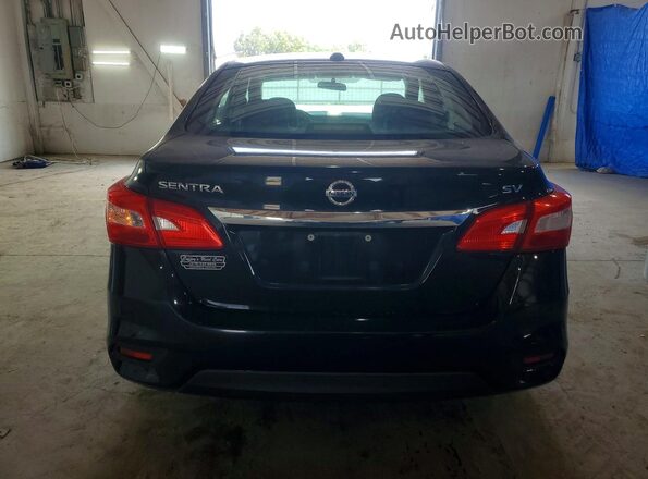 3N1AB7AP7GL650835 2016 NISSAN SENTRA Black Rear view
