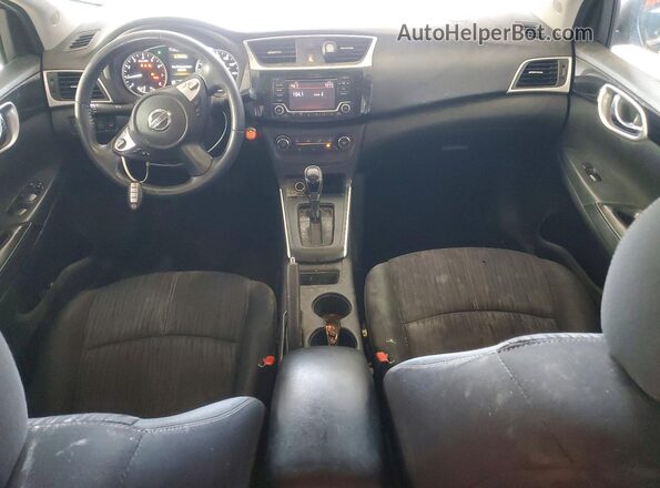 3N1AB7AP7GL650835 2016 NISSAN SENTRA Black Dashboard view