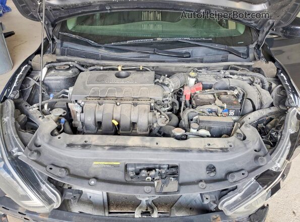 3N1AB7AP7GL650835 2016 NISSAN SENTRA Black Rear interior view
