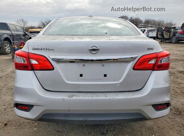 3N1AB7AP7GL667778 2016 NISSAN SENTRA Silver Vista trasera
